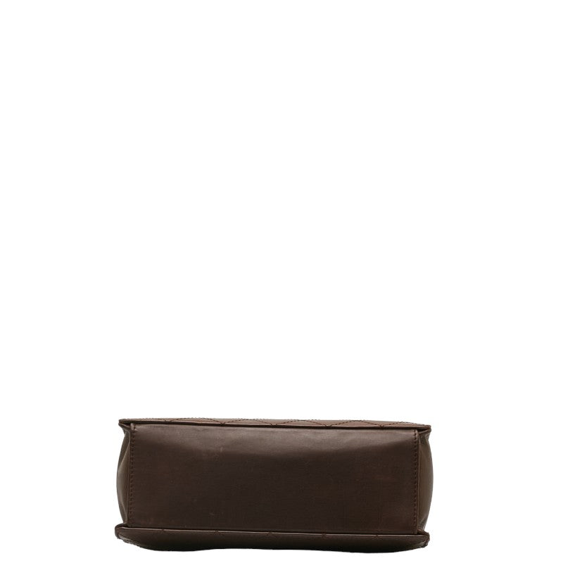 Top Quality Chanel Coco Matrasse Handbag Brown Leather  Chanel
