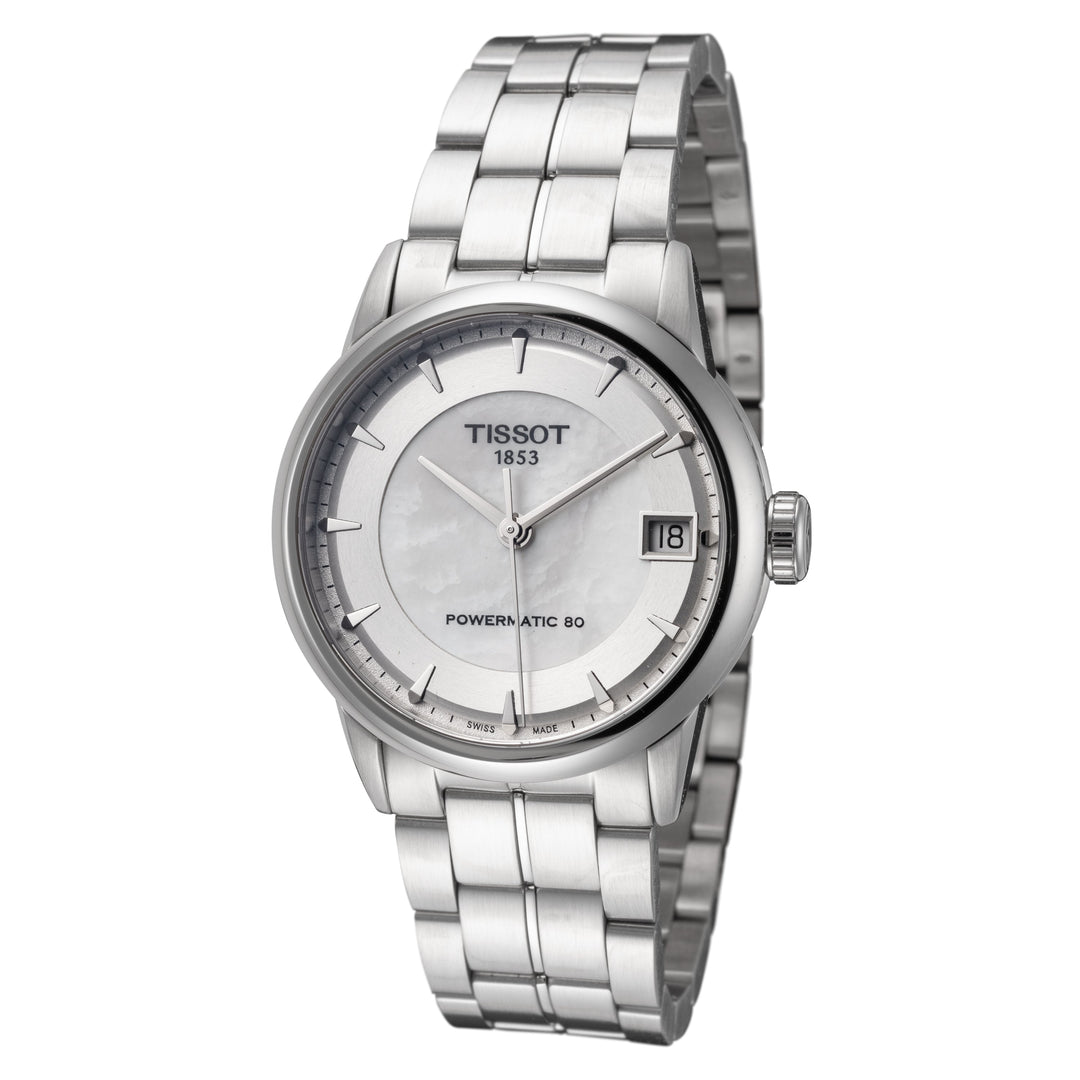 title:Tissot Women's T0862071111100 Luxury Powermatic 80 33mm Automatic Watch;color:Silver