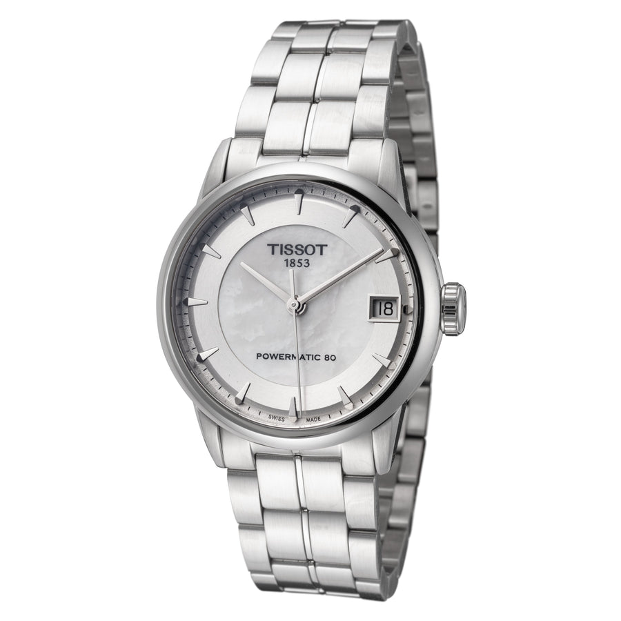 title:Tissot Women's T0862071111100 Luxury Powermatic 80 33mm Automatic Watch;color:Silver