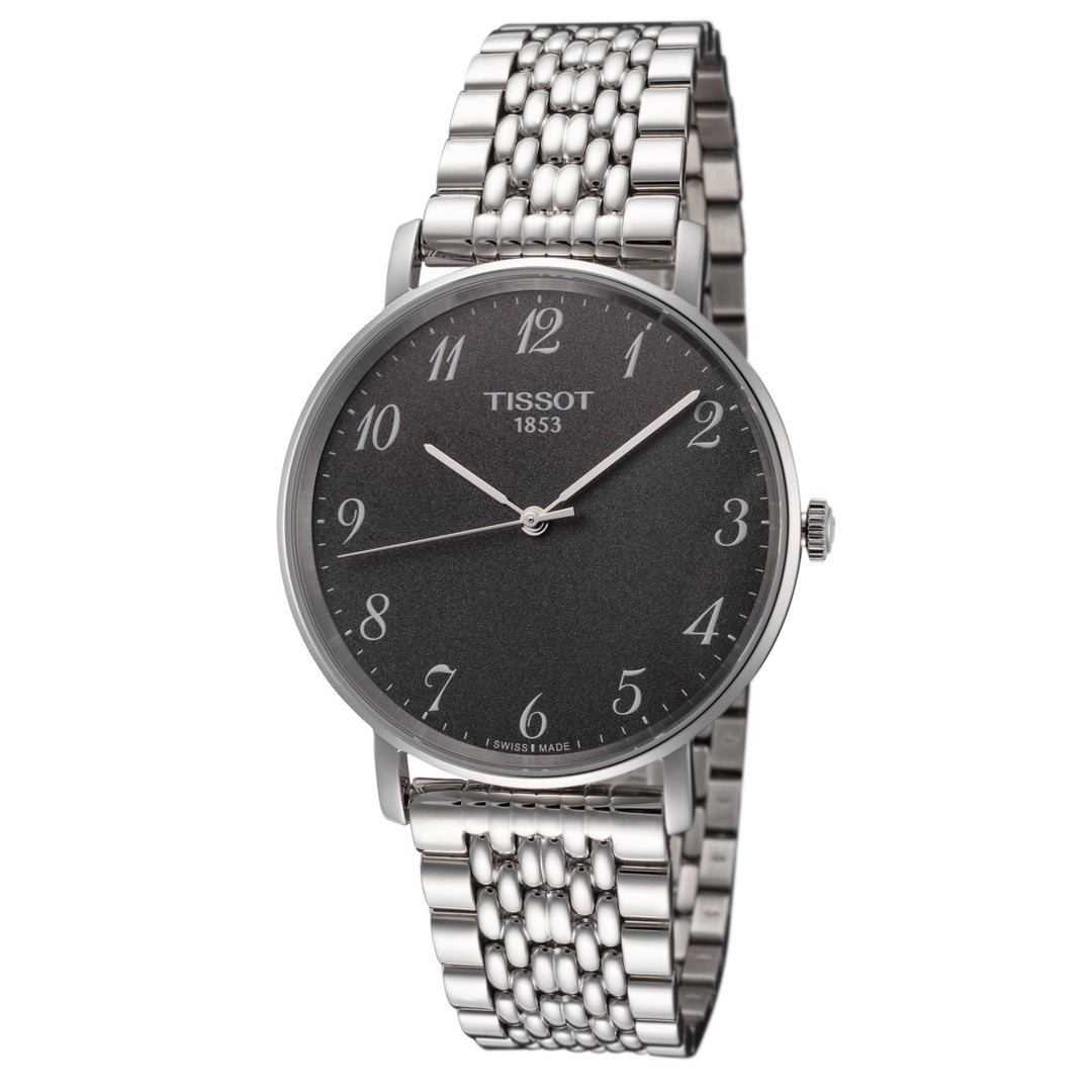 title:Tissot Unisex T1094101107200 T-Classic 38mm Quartz Watch;color:Grey