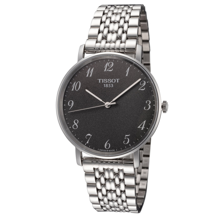 title:Tissot Unisex T1094101107200 T-Classic 38mm Quartz Watch;color:Grey