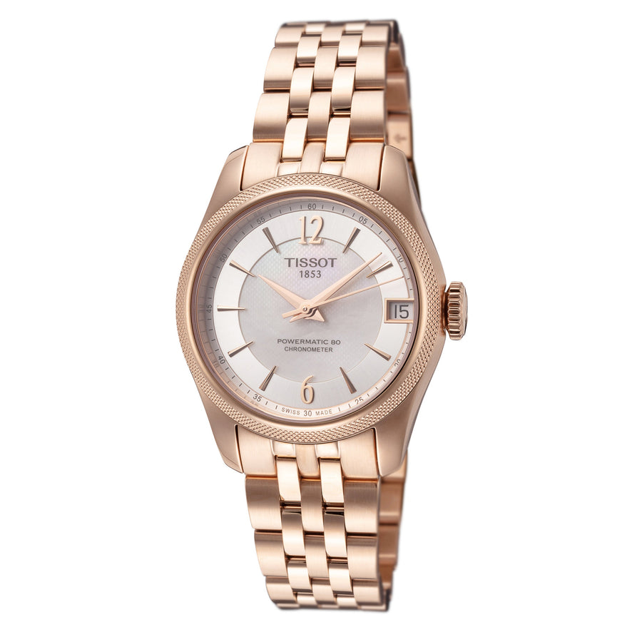 title:Tissot Women's T1082083311700 Ballade III 32mm Automatic Watch;color:Rose Gold