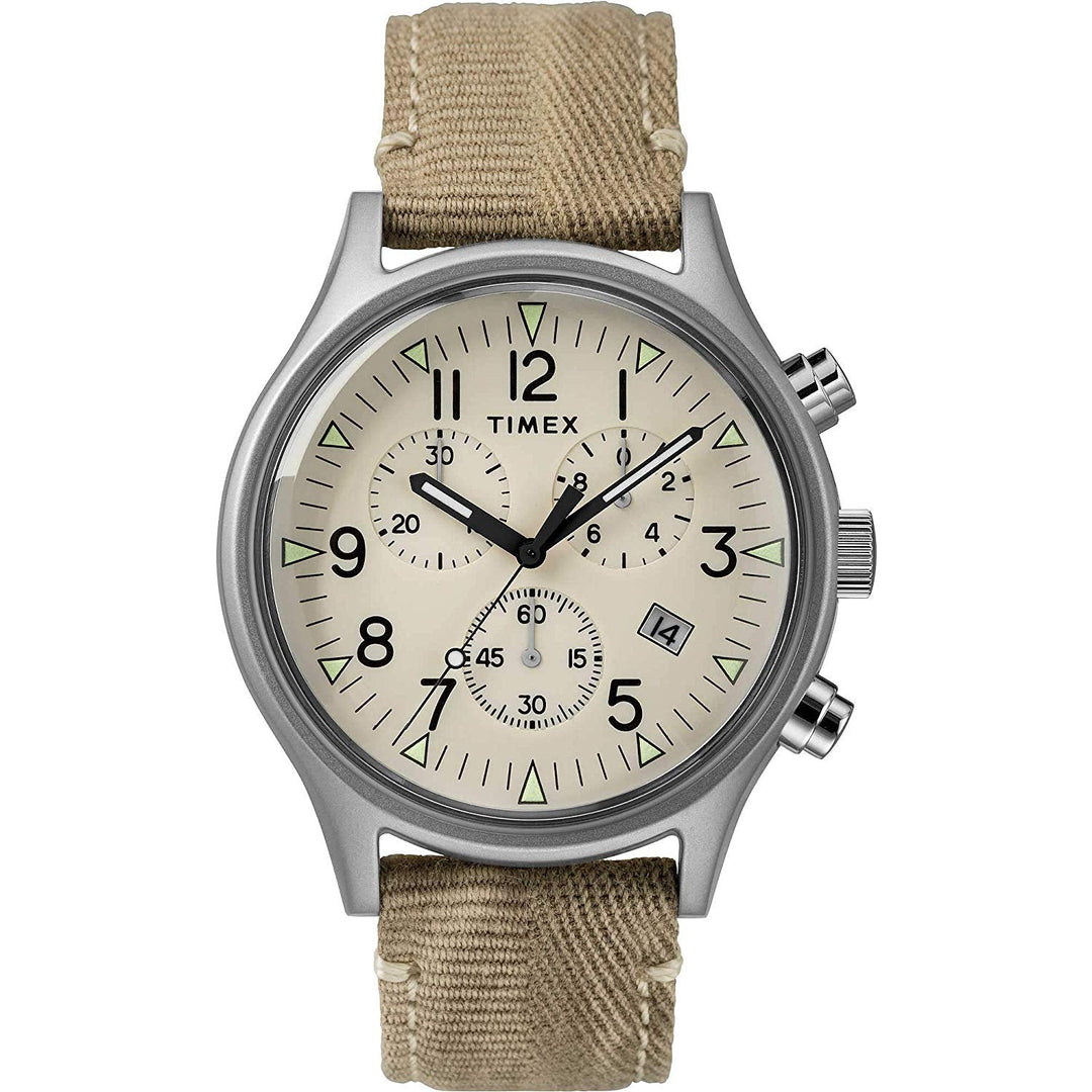 title:Timex Men's MK1 42mm Quartz Watch TW2R68500;color:Tan