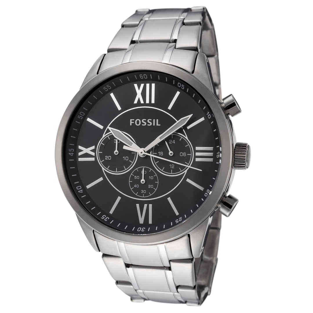 Fossil Men's BQ1126IE Flynn 48mm Quartz Watch - Ruumur