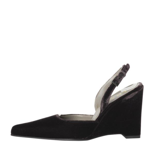 Prada Velvet Slingback Wedges