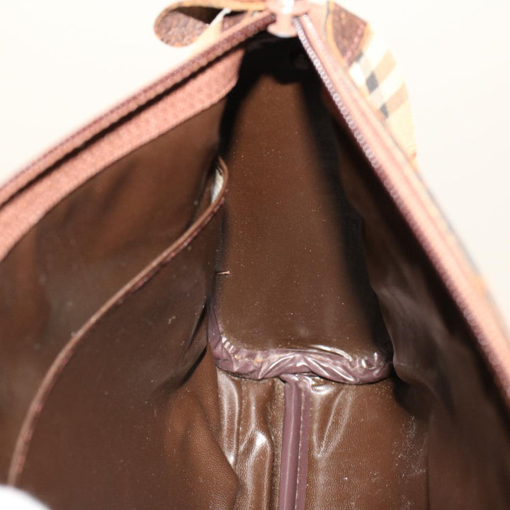 Burberry Haymarket Clutch Bag