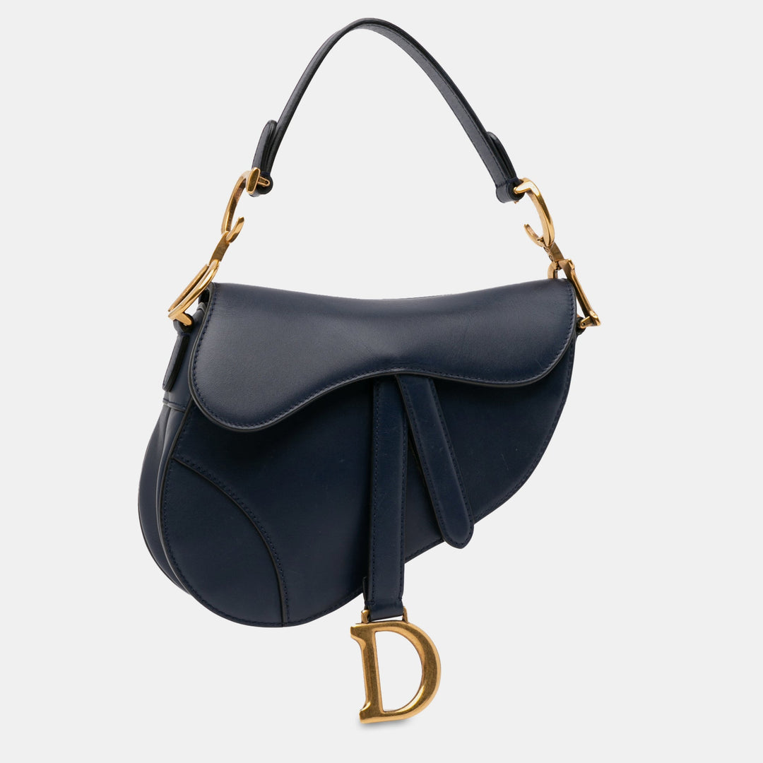 Top quality Dior Mini Leather Saddle Bag