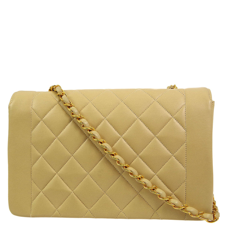 Top Quality Chanel 1994-1996 Lambskin Medium Diana Shoulder Bag
