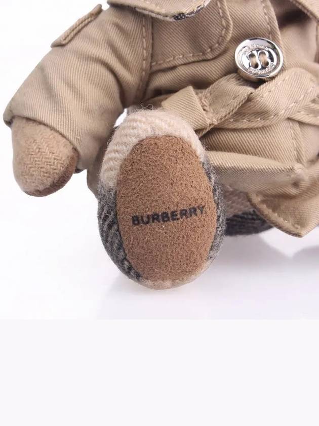 Burberry Trench Coat Thomas Bear Charm Key Holder Archive Beige