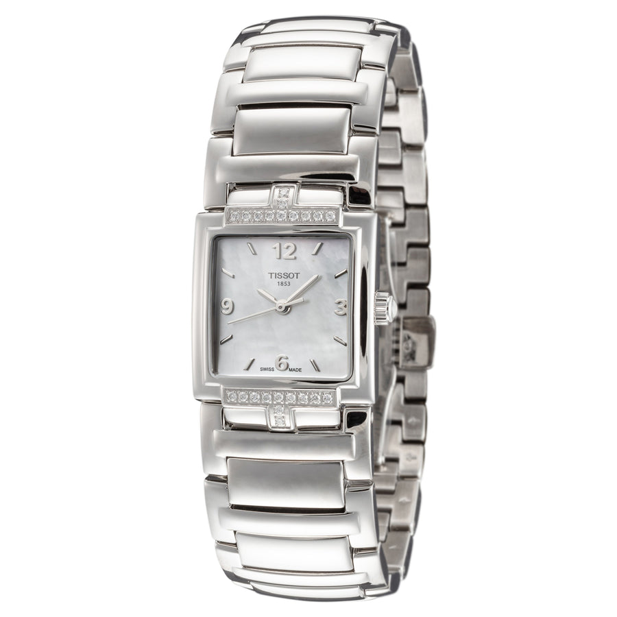 title:Tissot Women's T0513106111700 T-Evocation 23mm Quartz Watch;color:Silver