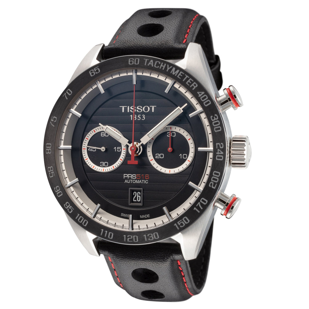title:Tissot Men's T1004271605100 T-Sport PRS 516 45mm Automatic Watch;color:Black