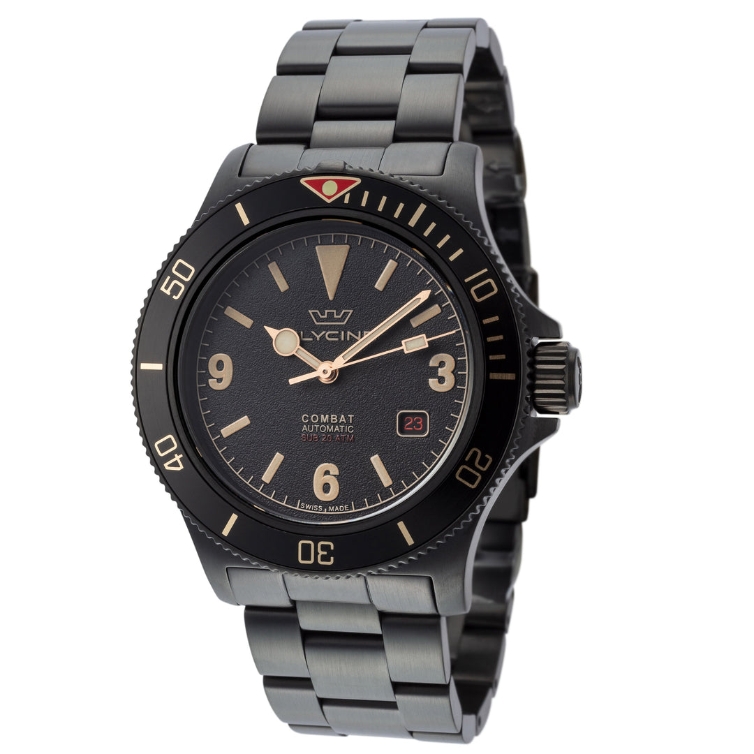 Glycine Men's Combat Sub Vintage 42mm Automatic Watch GL0290 - Ruumur