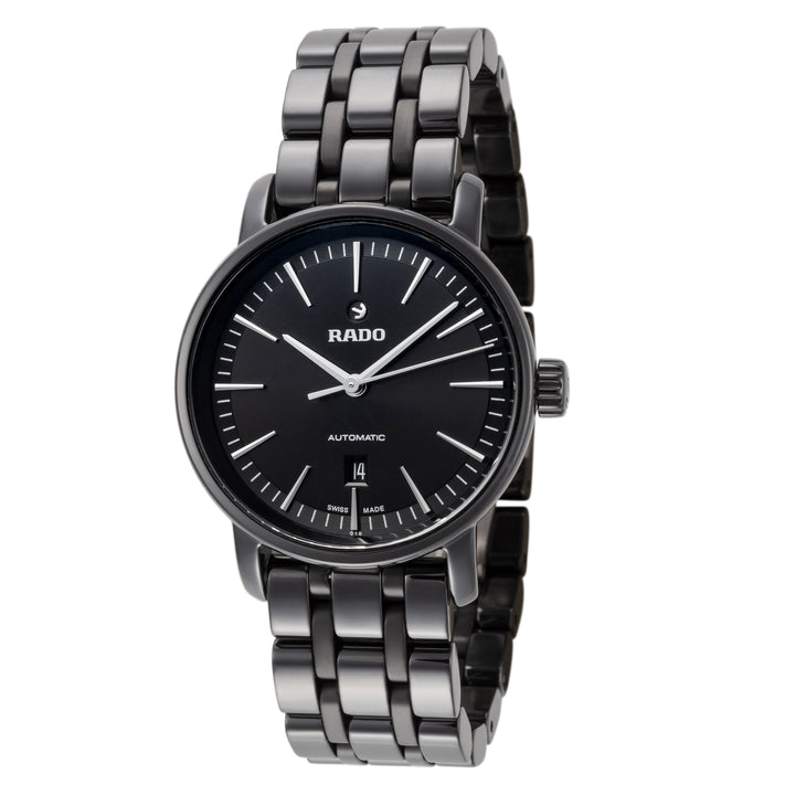 title:Rado Women's R14043182 DiaMaster 33mm Automatic Watch;color:Black