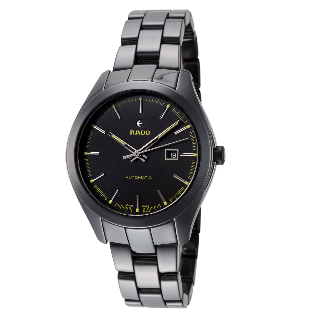 title:Rado Women's R32260182 HyperChrome 36mm Automatic Watch;color:Black