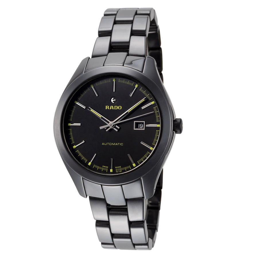 title:Rado Women's R32260182 HyperChrome 36mm Automatic Watch;color:Black