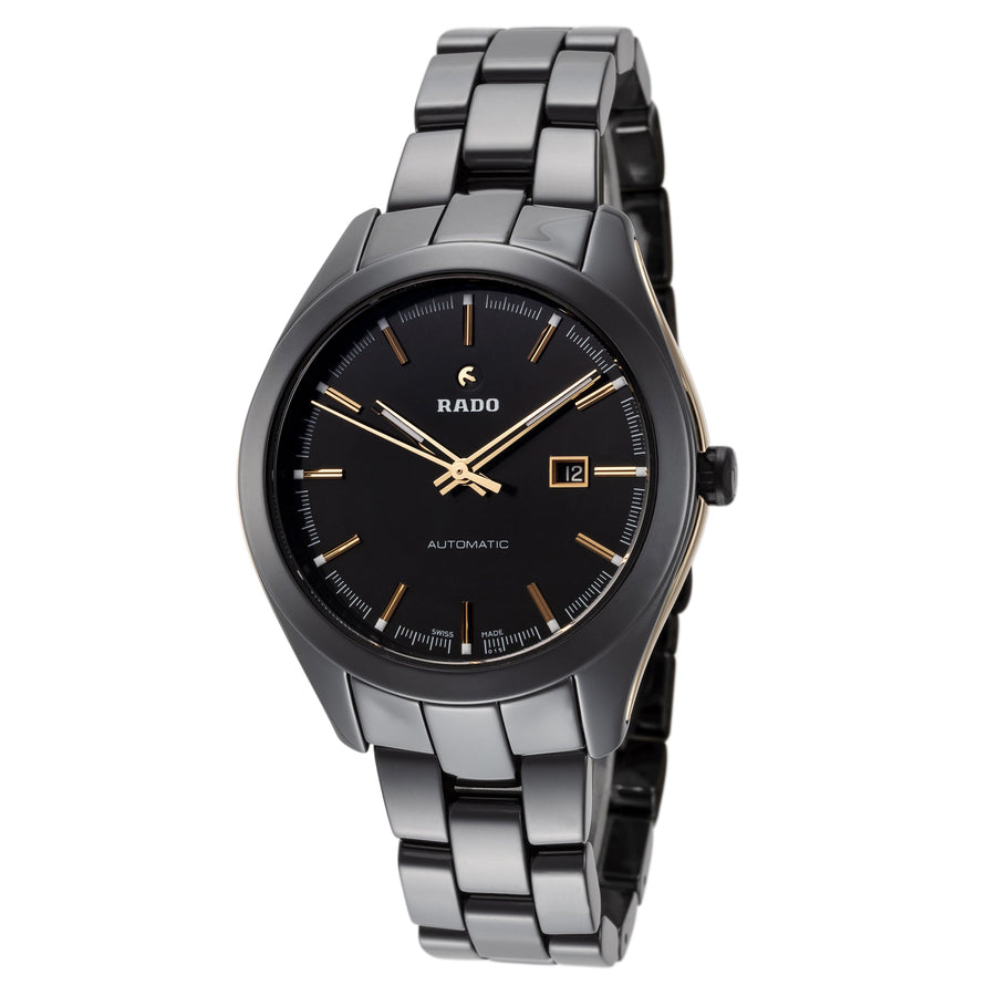 title:Rado Unisex R32287152 HyperChrome 36mm Automatic Watch;color:Black
