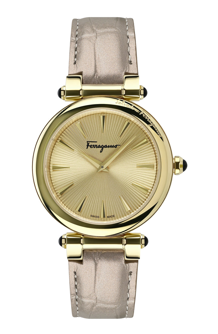 title:Ferragamo Women's Idillio 36mm Quartz Watch SFYP00220;color:Grey