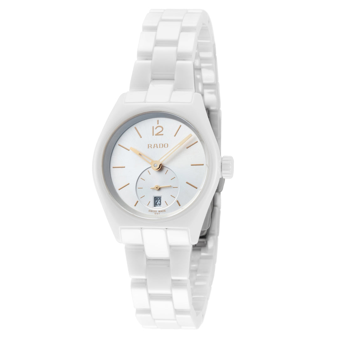 title:Rado Women's True Specchio R27085012 26.1mm Quartz Watch;color:White