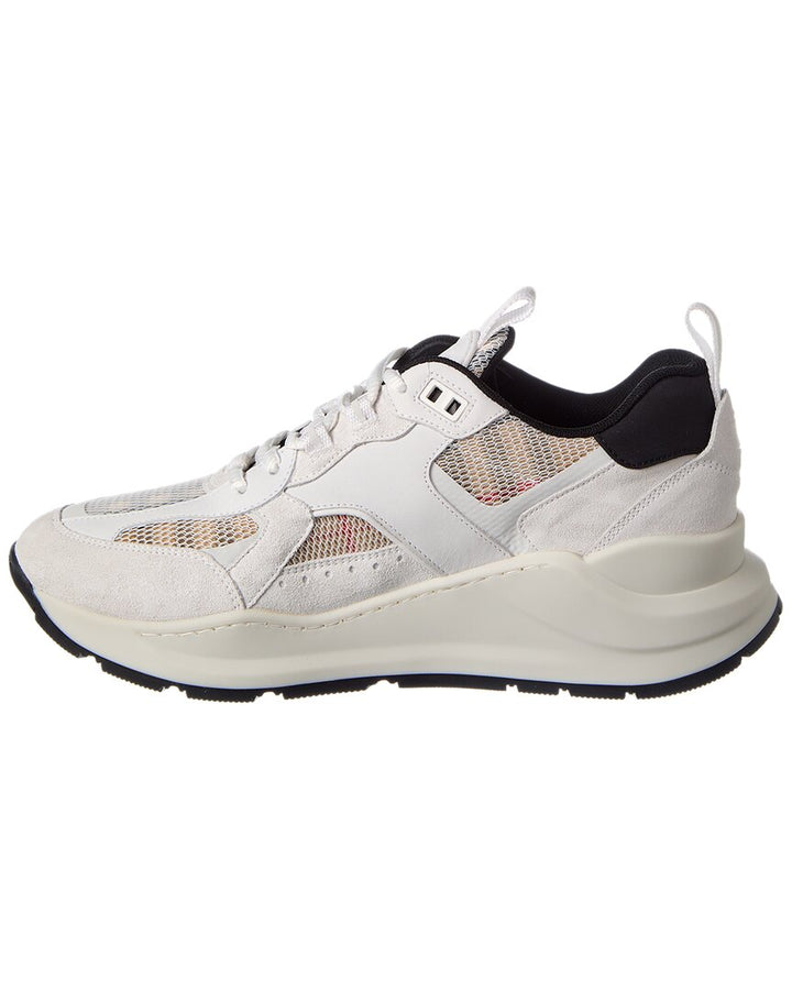 Burberry Vintage Check Mesh & Suede Sneaker
