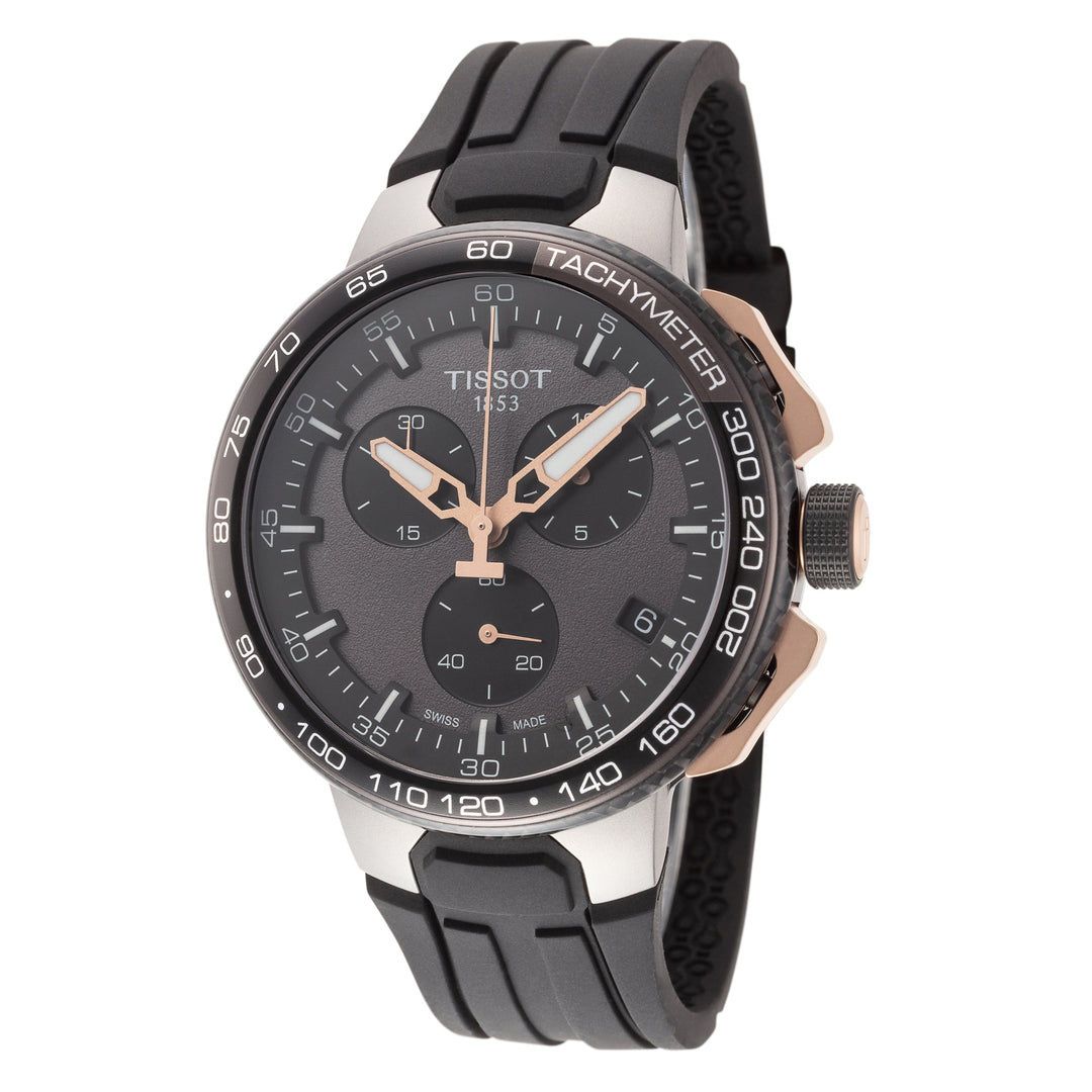 title:Tissot Men's T1114173744107 T-Race Cycling 44.5mm Quartz Watch;color:Grey