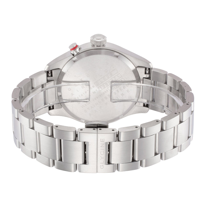 Glycine Men's Airpilot Dual Time 44mm Quartz Watch