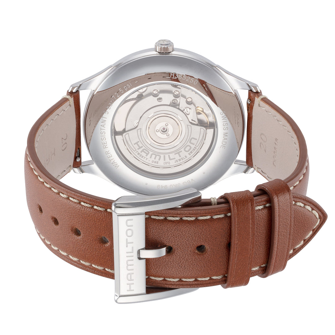 Hamilton Men's H38525541 Jazzmaster Thinline 40mm Automatic Watch