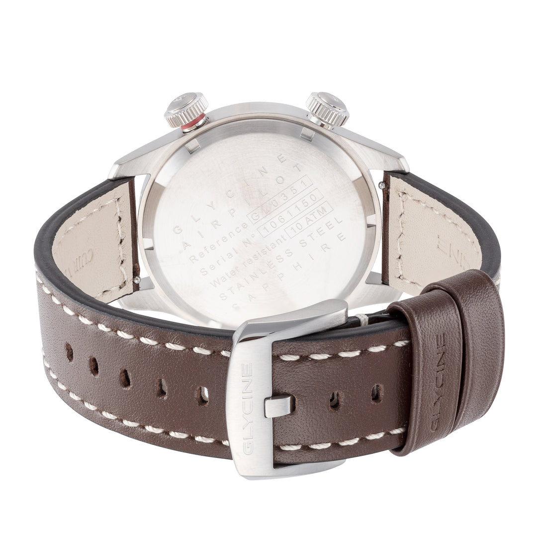 Glycine Men's Airpilot GMT 44mm Quartz Watch
