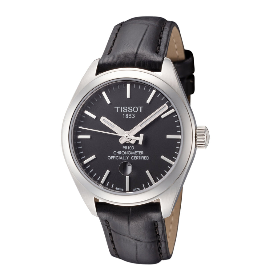 title:Tissot Women's T1012511605100 T-Classic 33mm QuartzWatch;color:Black