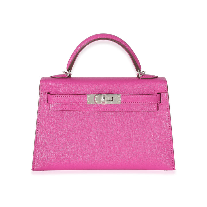 HERMES Magnolia Mysore Mini Kelly II 20 PHW