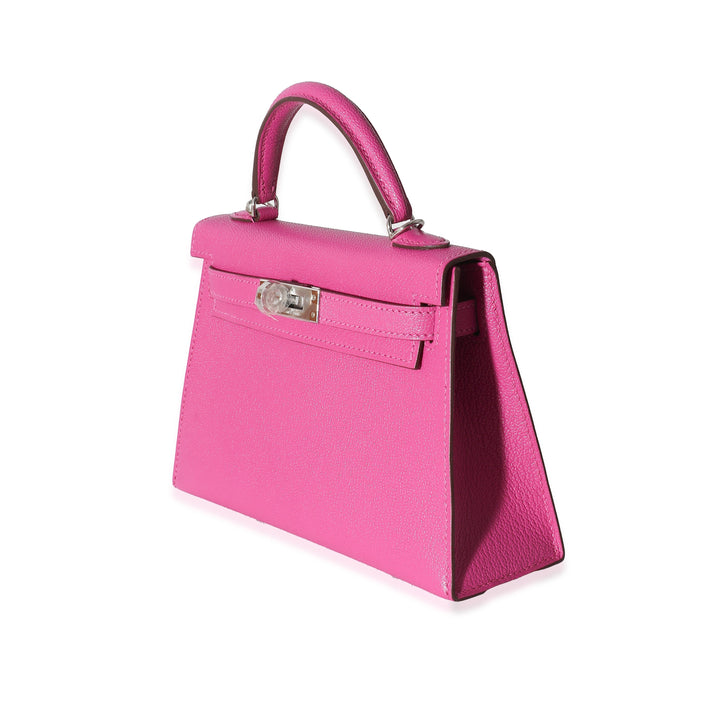 HERMES Magnolia Mysore Mini Kelly II 20 PHW