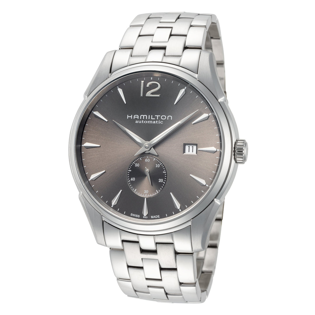 title:Hamilton Men's H38655185 Jazzmaster 43mm Automatic Watch;color:Silver