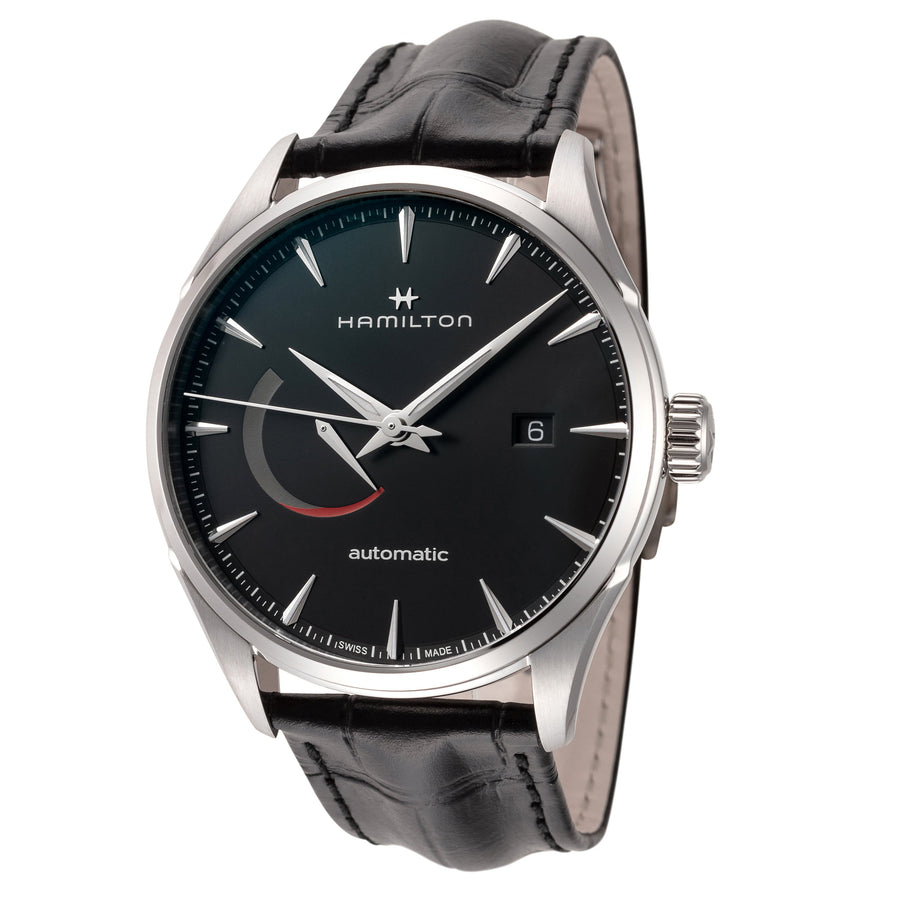 title:Hamilton Men's Jazzmaster 42mm Automatic Watch H32635731;color:Black