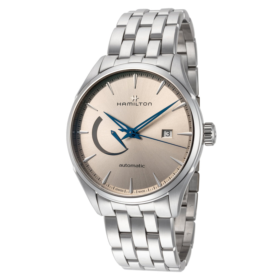 title:Hamilton Men's H32635122 Jazzmaster 42mm Automatic Watch;color:Silver