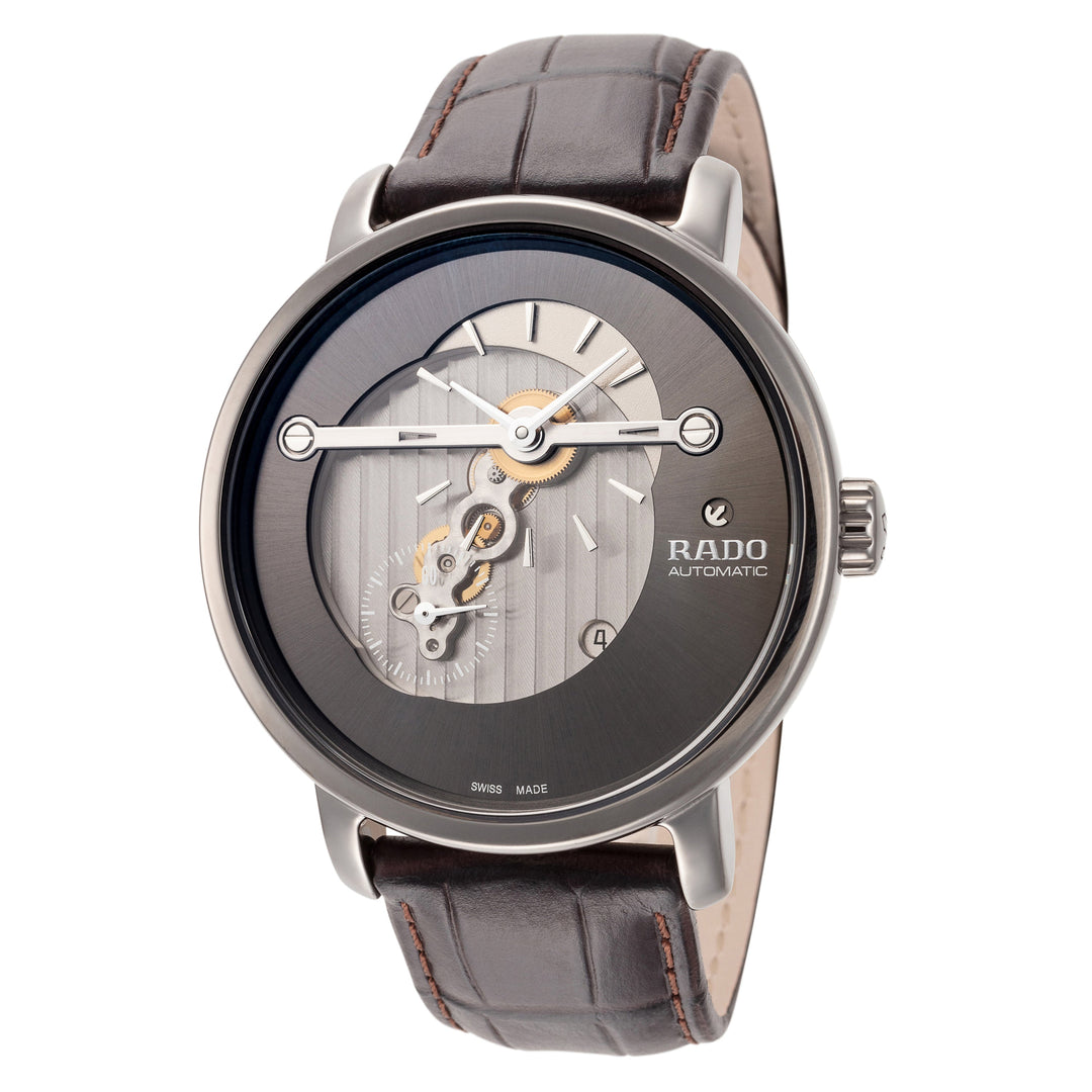 title:Rado Men's R14061106 DiaMaster 43mm Automatic Watch;color:Grey