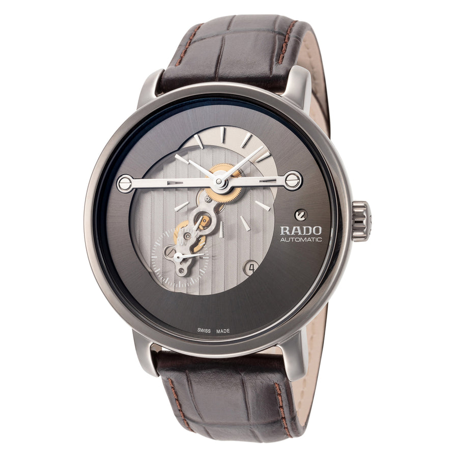 title:Rado Men's R14061106 DiaMaster 43mm Automatic Watch;color:Grey