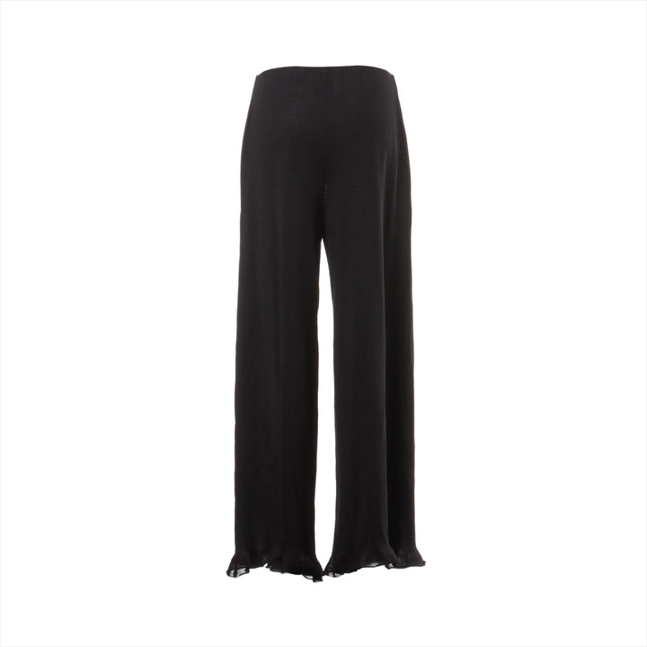 Top Quality Chanel P75 Casimir X Silk Pants 38  Black Ladies