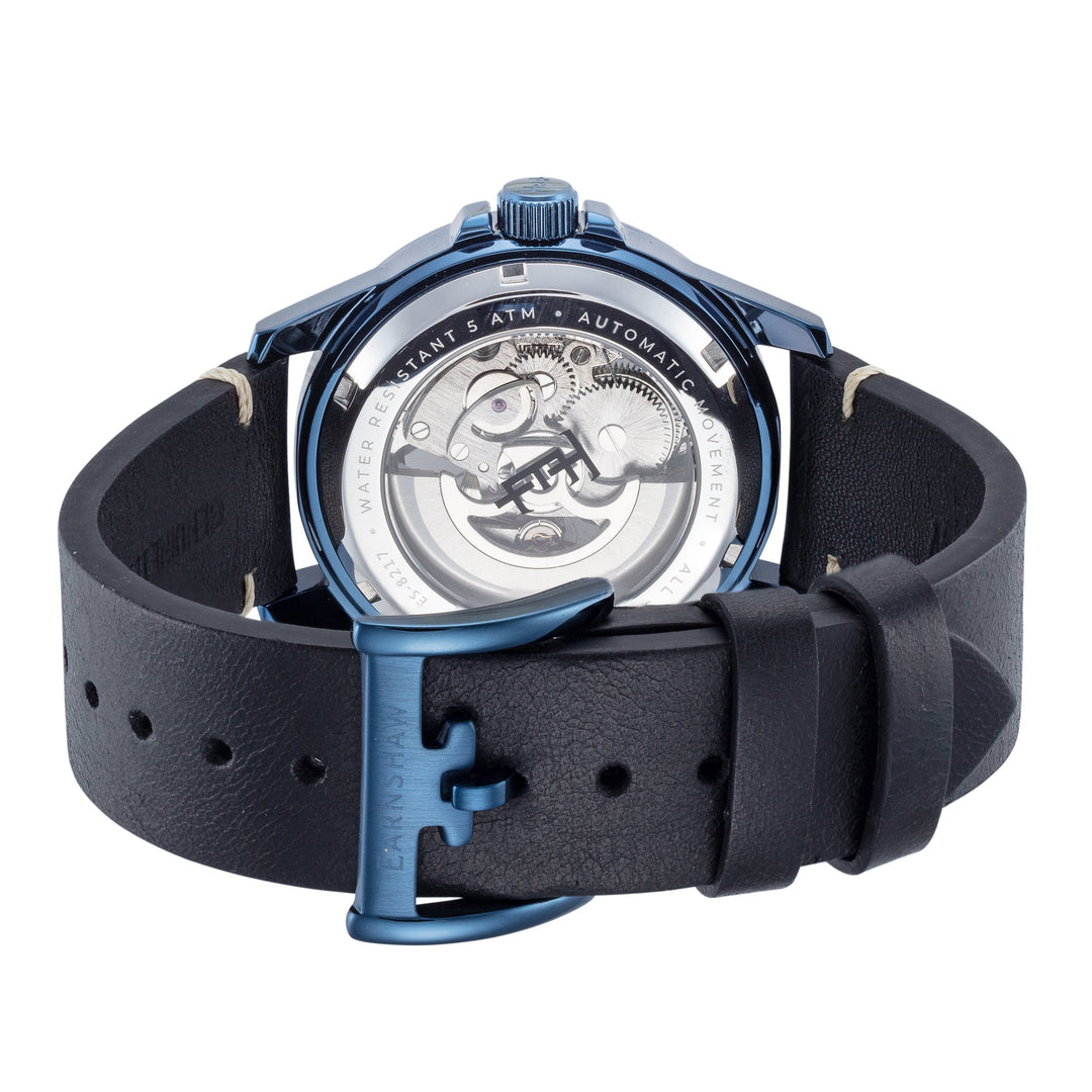 Thomas Earnshaw Men's Murray Skeleton 43mm Automatic Watch