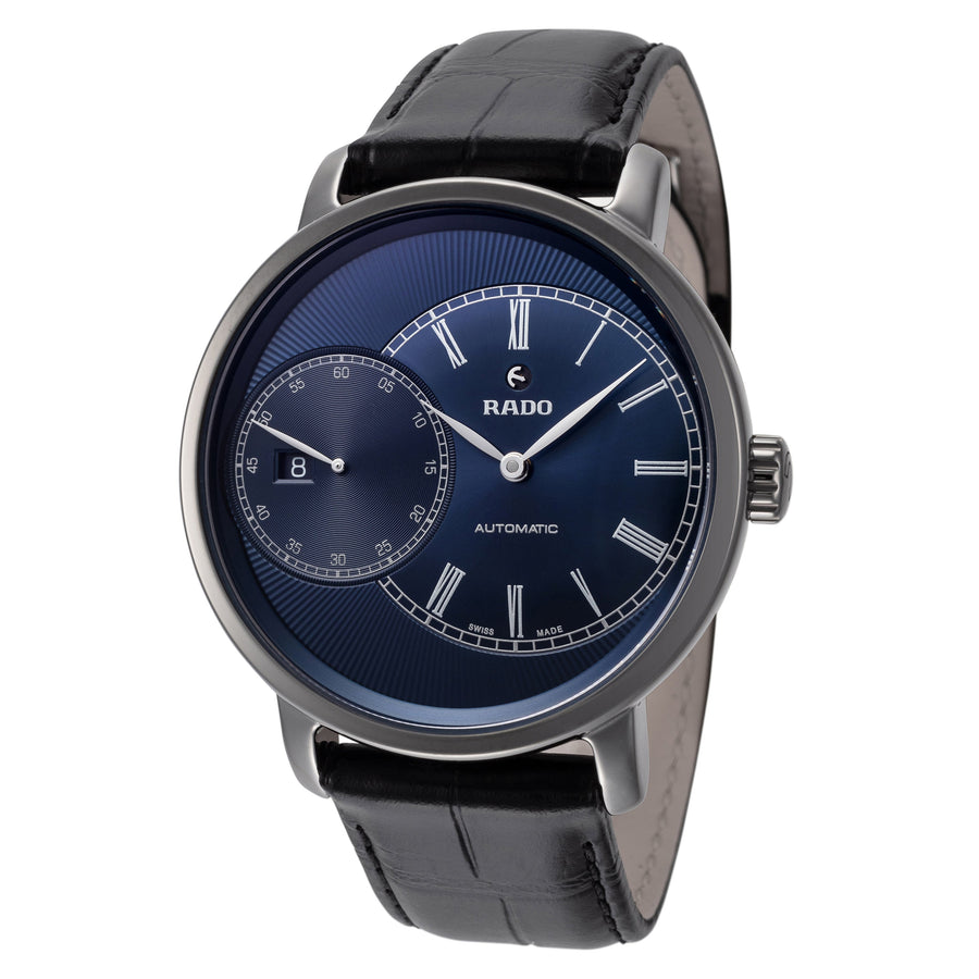 title:Rado Men's R14129206 DiaMaster 43mm Automatic Watch;color:Black