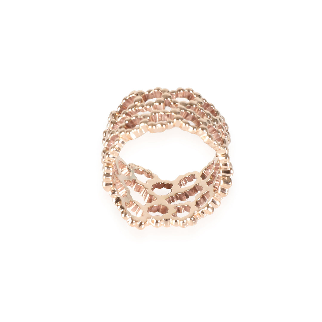 Top quality Dior Archi Ring in 18k Rose Gold