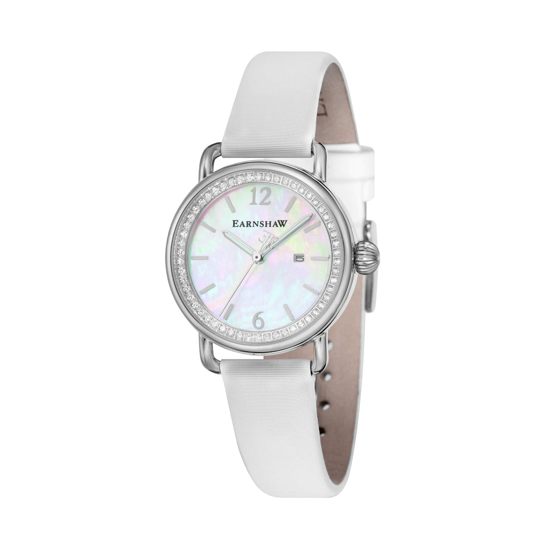 title:Thomas Earnshaw Men's ES-8092-02 Investigator 34mm Quartz Watch;color:White