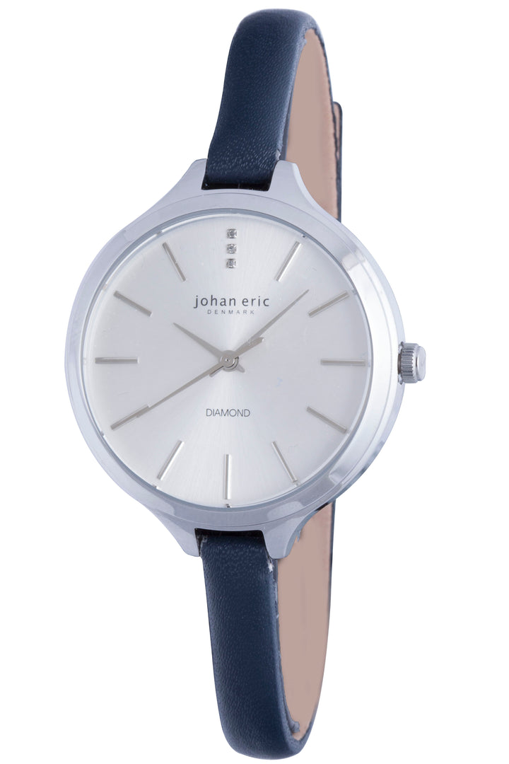 title:Johan Eric Women's Herlev Slim 35mm Quartz Watch JE2100-04-001.3;color:Silver