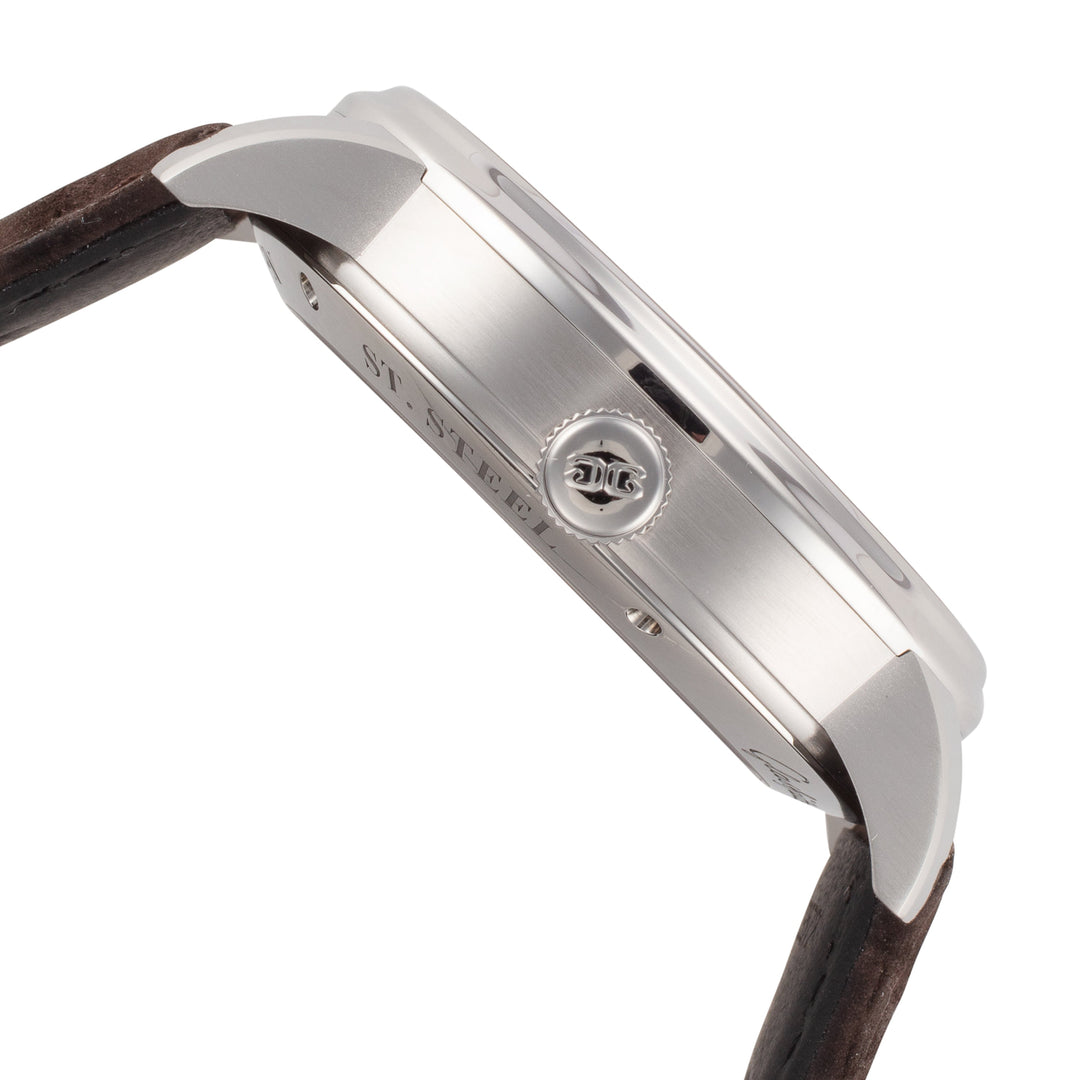 Glashutte Mens Senator Excellence Panorama 42mm Automatic Watch
