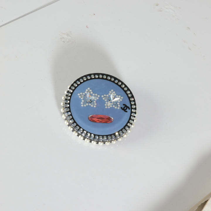 Chanel 2016 Emoji Brooch