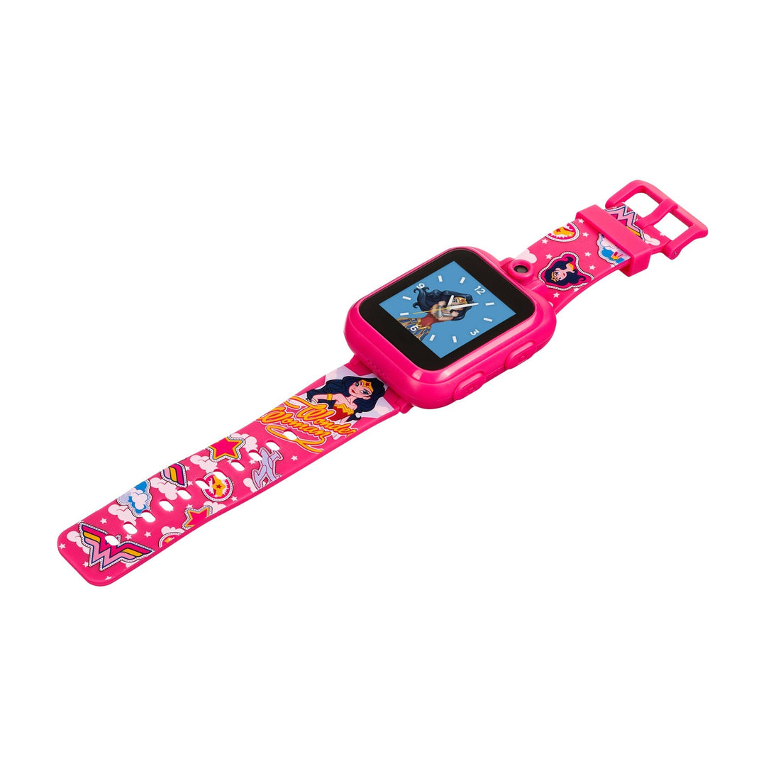 Wonder Woman Smartwatch for Kids by PlayZoom: Fuchsia