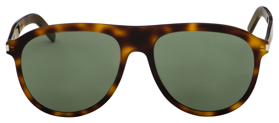 Saint Laurent Unisex SL432-SLIM-002 Fashion 57mm Havana Sunglasses
