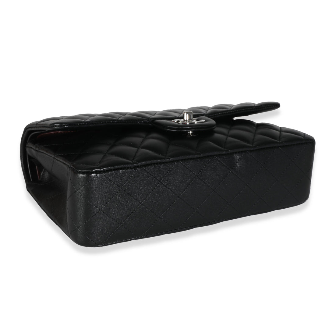 Chanel Black Quilted Lambskin Medium Classic Double New Bag