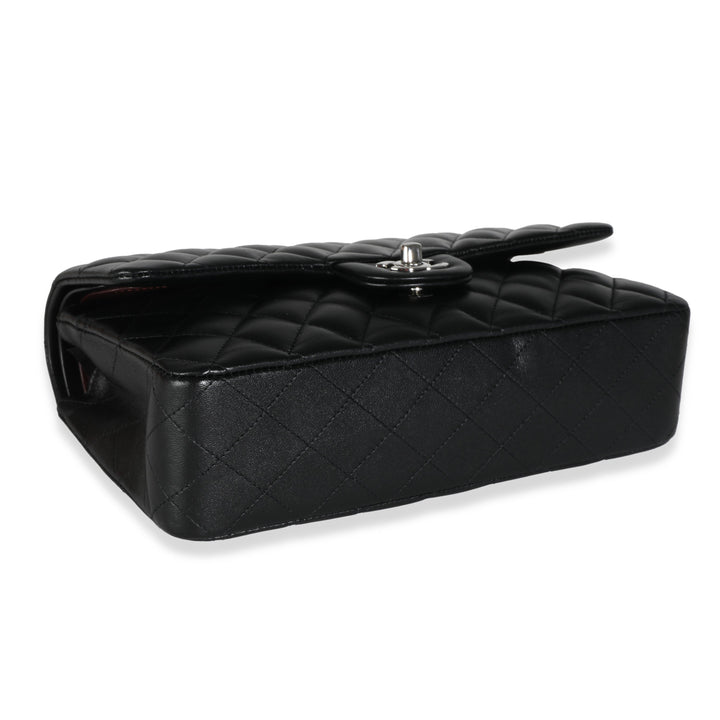 Chanel Black Quilted Lambskin Medium Classic Double New Bag