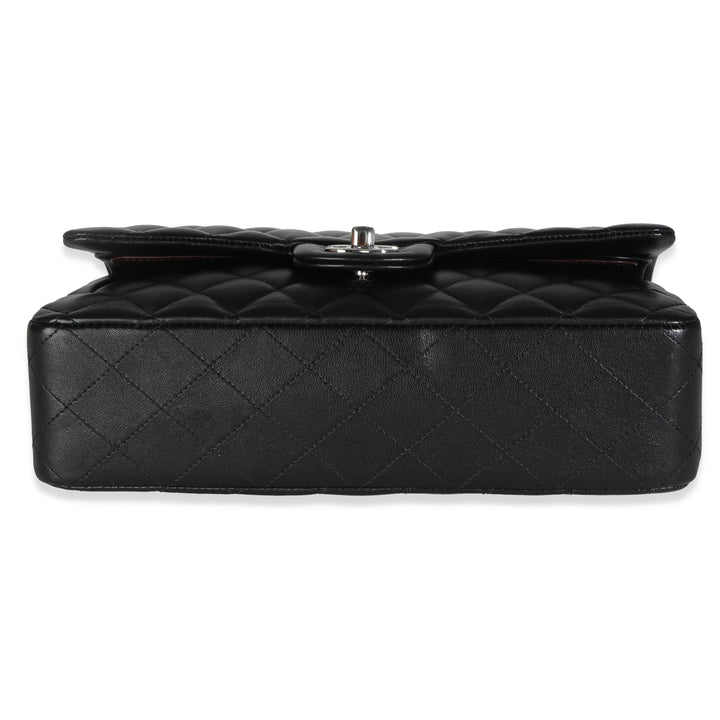 Chanel Black Quilted Lambskin Medium Classic Double New Bag