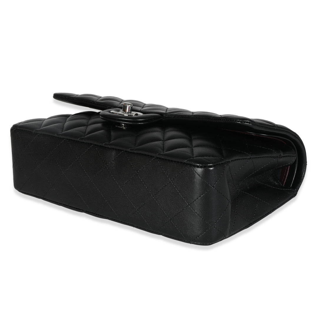 Chanel Black Quilted Lambskin Medium Classic Double New Bag