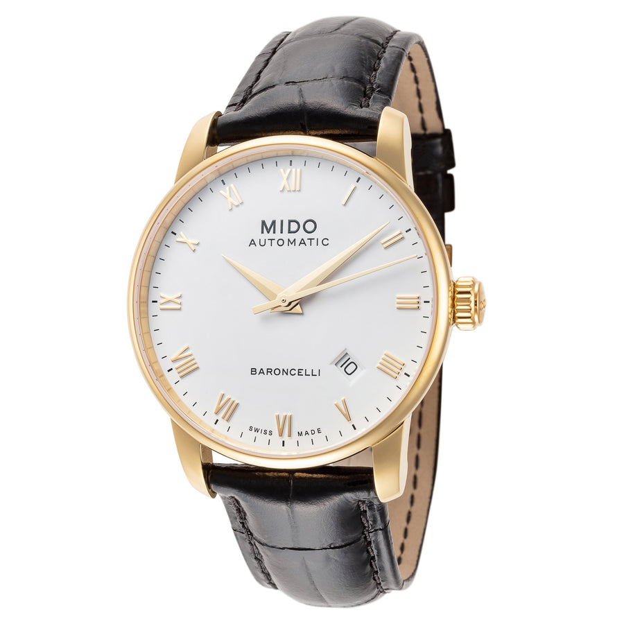 Mido Men's M86003264 Baroncelli II 38mm Automatic Watch - Ruumur